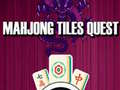 Jeu Mahjong Tiles Quest