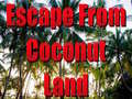 Jeu Escape From Coconut Land