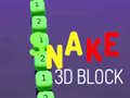 Jeu Snake 3D Block