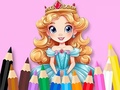 Game Coloring Book: Flower Princess
