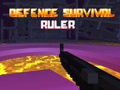 Jeu Defence Survival Ruler