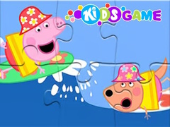 Game Jigsaw Puzzle: Peppa Pig Sea Sailing
