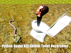 Jeu Python Snake Kill Skibidi Toilet Backrooms