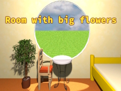 Jeu Room with big flowers