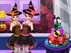 Jeu Halloween Party Cake