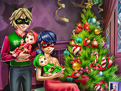 Game Dotted Girl Family Christmas