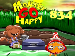 Jeu Monkey Go Happy Stage 834