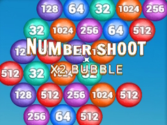 Jeu Number Shoot x 2 bubble