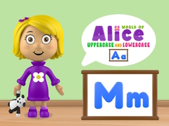 Game World of Alice Uppercase and Lowercase
