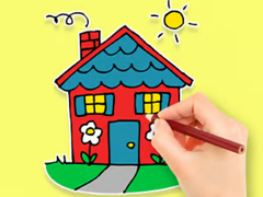 Game Coloring Book: Dream House