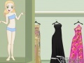 Jeu Shop N Dress Food Roll Game: One Shoulder Dress