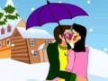 Jeu Snow Fall Kissing