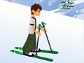 Jeu Ben 10 Downhill Skiing