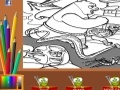 Game Kung Fu Panda Coloring Game