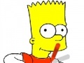 Jeu Coloring Bart Simpson