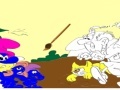 Game Color The Smurfs