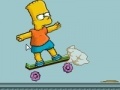 Jeu Bart on skate