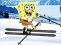 Jeu Sponge Bob skiing