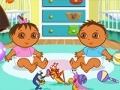 Jeu Dora Playtime With The Twins