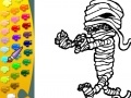 Game Halloween coloring pages