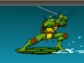 Jeu Ninja Turtles Sewer Surf Showdown 