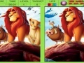 Jeu Lion King Spot The Difference