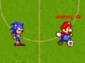Jeu Mario Vs Sonic Football
