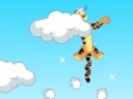 Jeu Tiger jumps on clouds