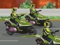 Jeu Power Rangers Moto Race