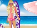 Jeu Barbie goes surfing