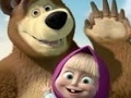 Game Masha and the Bear in the woods