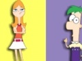 Game Phineas Ferb colours memory