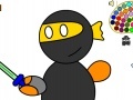 Jeu Mini ninja coloring