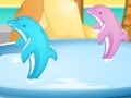 Game Dolphin park decoration