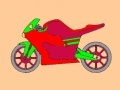 Jeu Metal motorbike coloring