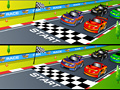 Jeu Racing Cartoon Differences