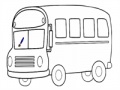 Game Student Bus Coloring