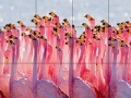 Jeu Flamingo family slide puzzle