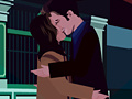 Jeu Bella and Edward Kissing