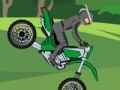 Jeu Ninja on a motorcycle