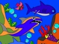 Jeu Rosy Coloring Book: Shark Family