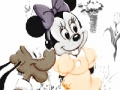 Jeu Mickey florist online coloring page