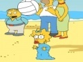 Jeu The Simpsons Beach Volleyball