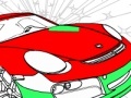 Jeu Kid's coloring: Beautiful car