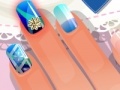 Jeu Winter nail design
