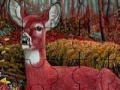 Jeu Alone deer in the forest puzzle