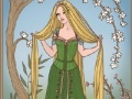 Jeu Dress Rapunzel from a Fairy Tale