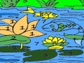 Jeu Fishes in the river coloring