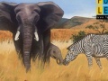 Jeu Zebra And Elephants: Puzzle
