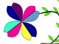 Jeu Rotating Flower Coloring